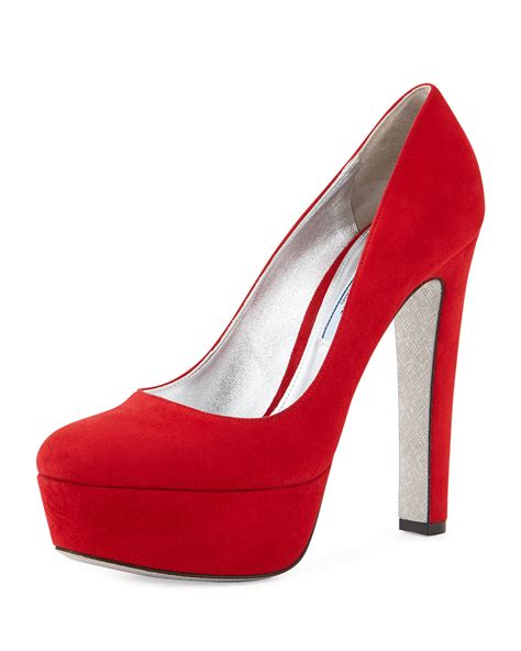 prada womens heels sale|prada high heel pumps.